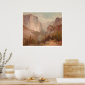 El Capitan, Yosemite, Californië (0229A) Poster (Keuken)