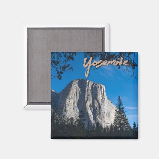 El Capitan Yosemite Magnet (Recto/Verso)