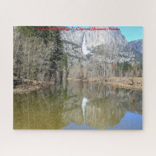 El Capitan Yosemite Nevada.Kerstgroeten Legpuzzel