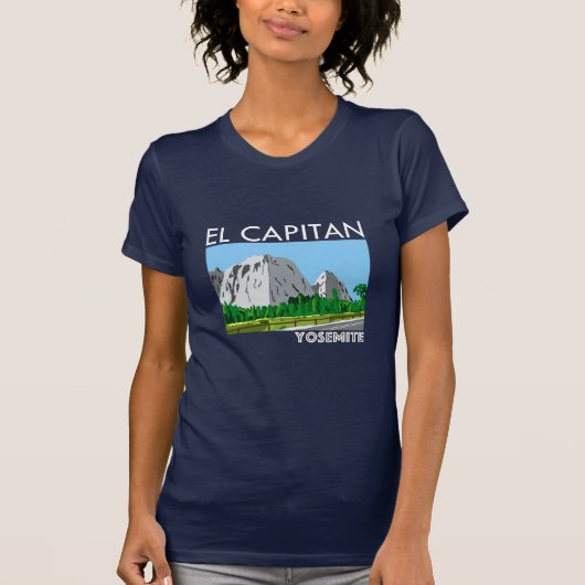 El Capitan Yosemite T-shirt (Voorkant)