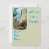 El Capitan, Yosemite  uitnodiging (Achterkant)