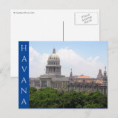 el capitolio havana briefkaart (Voorkant / Achterkant)
