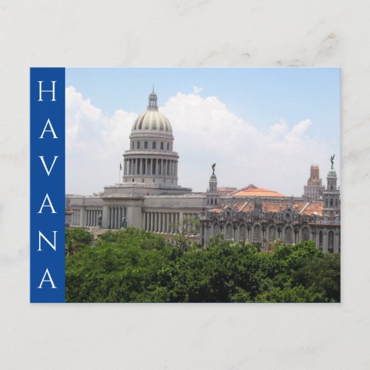 el capitolio havana briefkaart (Voorkant)