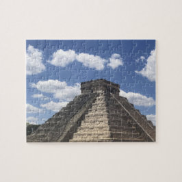 El Castillo - Chichen Itza, Mexico Jigzaag Puzzle Legpuzzel