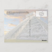 El Castillo in Chichen Itza, Mexico Briefkaart (Achterkant)