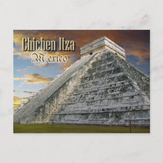 El Castillo in Chichen Itza, Mexico Briefkaart