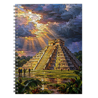 El Castillo voor de storm Notitieboek