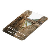 El Chorro - El Caminito del Rey. Uitzicht 6. Magneet (Linkerzijde)