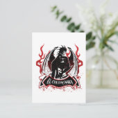 El Chupacabra - De geit Sucker Briefkaart (Staand voorkant)