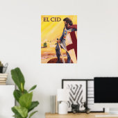 El Cid poster (Thuiskantoor)