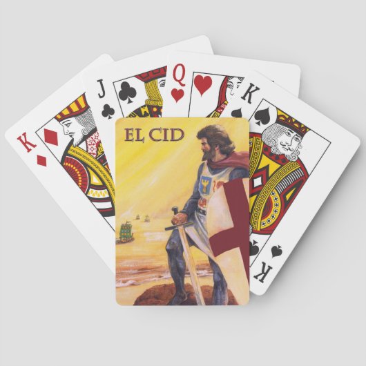 El Cid speelkaarten (Achterkant)