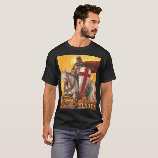 El Cid V2 design classique t-shirt (Devant entier)