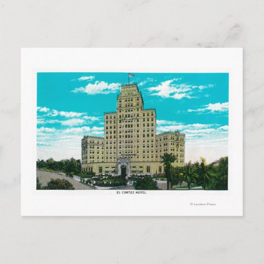 El Cortez Hotel in San Diego, CASan Diego, CA Briefkaart (Voorkant)