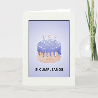 El Cumpleaños Verjaardag Kaart