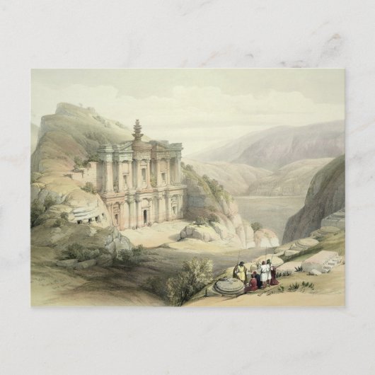 El Deir, Petra Briefkaart (Voorkant)