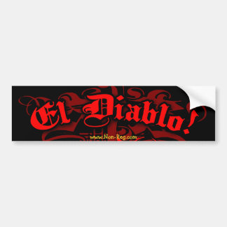 El Diablo Bumpersticker
