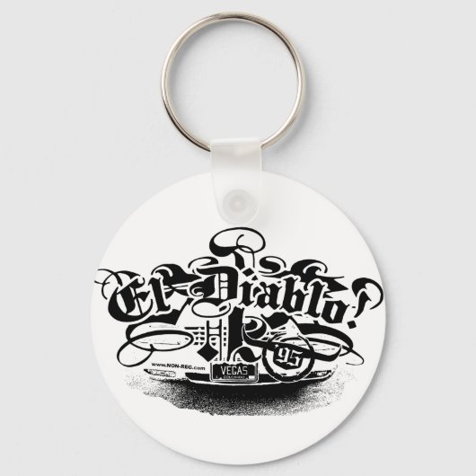 El Diablo Sleutelhanger (Voorkant)