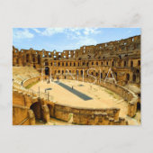 El Djem, Tunisie Carte Postale de Voyage (Devant)