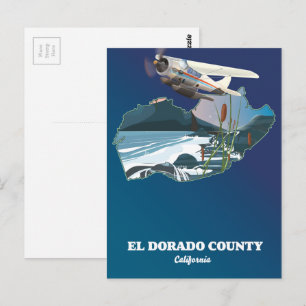 El Dorado County Californië kaart