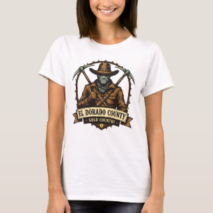El Dorado County Gold Country – Bandietenbadge T-shirt