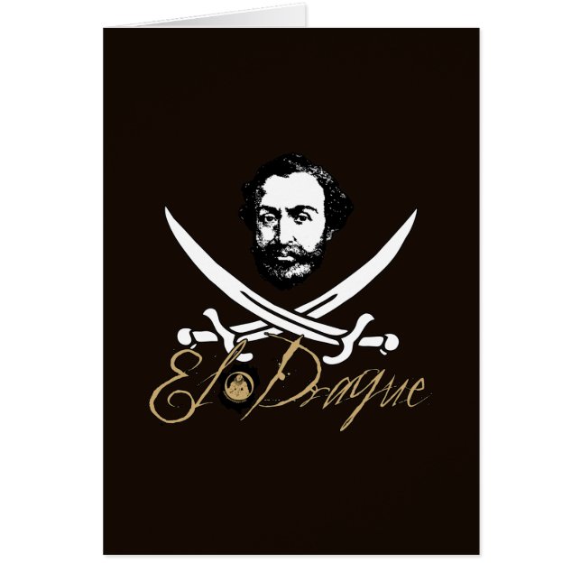El Draque Pirate Insignia (Voorkant)