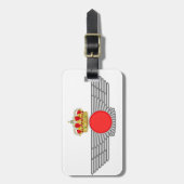 El Ejército del Aire de España Bagagelabel (Voorkant verticaal)