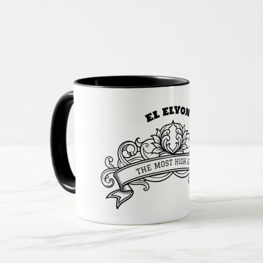 El-Elyon Ornate Mug (Devant gauche)