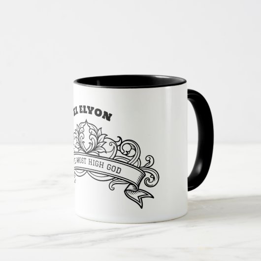El-Elyon Ornate Mug Mok (Voorkant rechts)