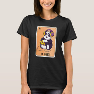 El Gamer Mexicaanse Slang Lottery Bingo Kaarten  2 T-shirt