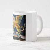 El Gato de Cristal: El Grifo Encantado Extra Grote Beker (Voorkant rechts)