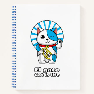 El Gato, de kat voor je leven! Notitieboek