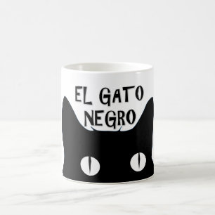 El Gato Negro - De zwarte kat Koffiemok