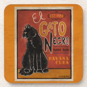 El Gato Negro Onderzetters
