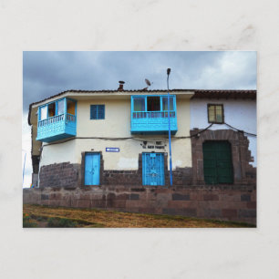 El Gato Negro Restaurant, Cusco, Peru Briefkaart