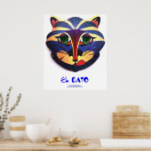 EL GATO POSTER (Keuken)
