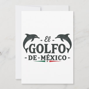 El Golfo de Mexico Amerikaanse Golf van Mexico Aankondiging