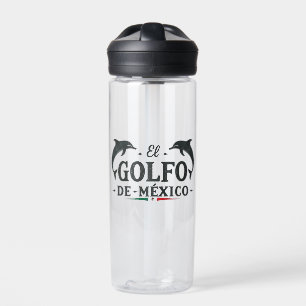 El Golfo de Mexico Amerikaanse Golf van Mexico Waterfles