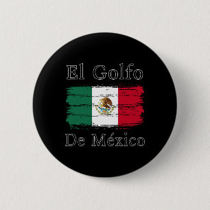 El Golfo de Mexico Dolfijn Ronde Button 5,7 Cm
