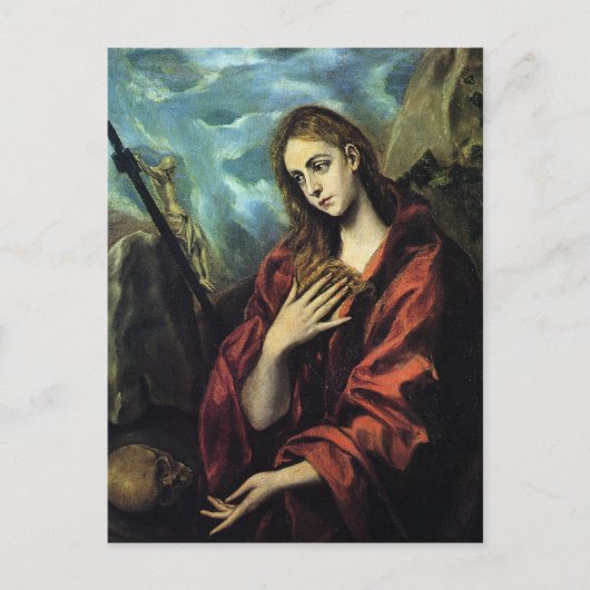 El Greco Art Briefkaart (Voorkant)