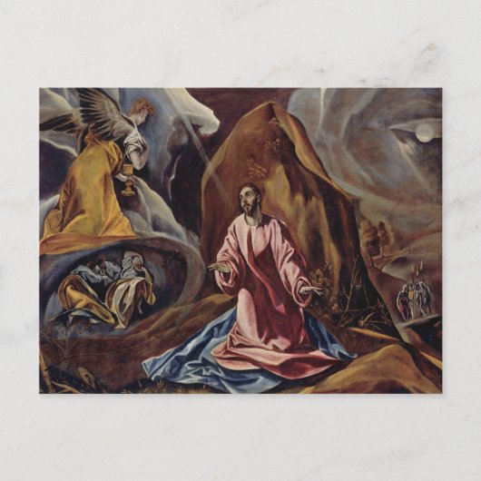 El Greco Art Briefkaart (Voorkant)
