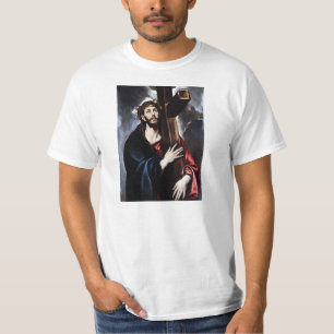 El Greco Christus die het T-shirt draagt