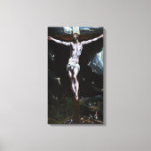 El Greco Christus op het kruis Canvas Afdruk (Voorkant)