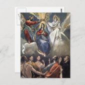 El Greco - Coronatie van de Maagd Briefkaart (Voorkant / Achterkant)