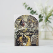 El Greco - De begrafenis van de graaf Orgaz Briefkaart (Staand voorkant)