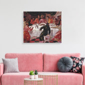 El Greco - Het Laatste Avondmaal Canvas Afdruk (Insitu (Woonkamer))