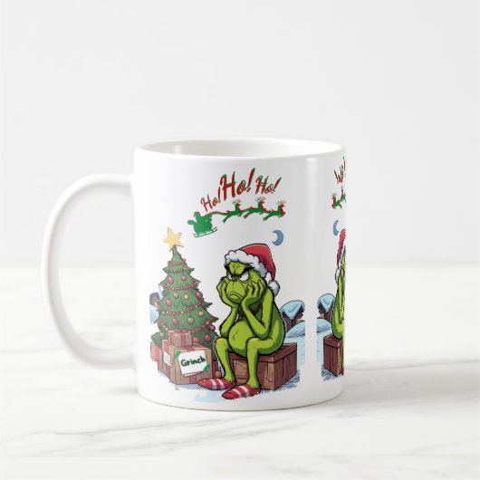 El Grinch en Navidad Koffiemok (Links)