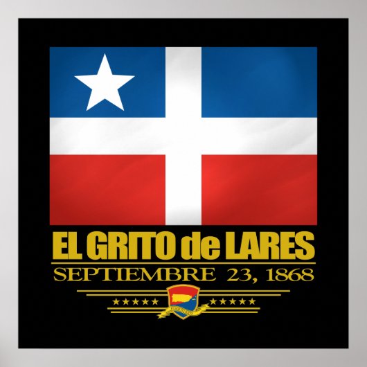 El Grito de Lares Poster (Voorkant)