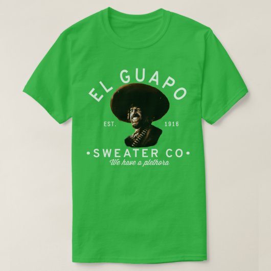 El Guapo Sweater Co. T-shirt (Design voorkant)