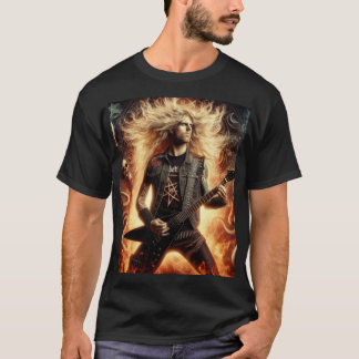 El heavy metal se lleva a fuego t-shirt