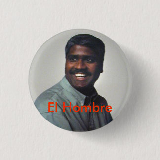 El Hombre Ronde Button 3,2 Cm